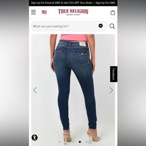 True Religion Halle high rise ankle